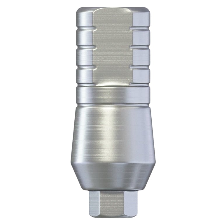 DSI 9.0mm Titanium Straight Abutment w/Fixation Screw, Ø2.42mm Internal Hex, RP, 1/Pk. Supports