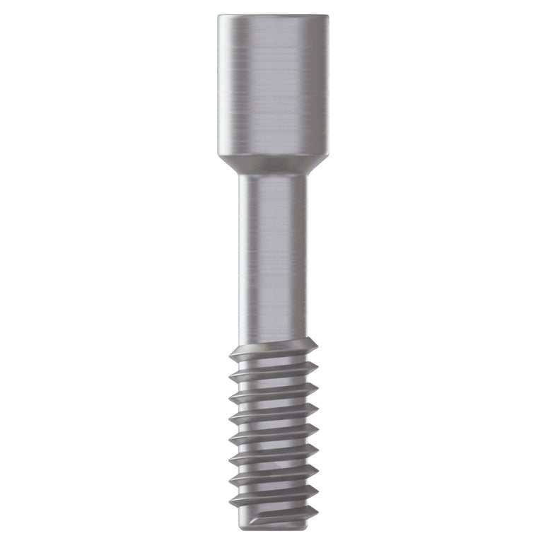 DSI Abutment Fixation Screw, Narrow Internal Hex 2.00mm, 1/Pk. Secures abutments and prosthetic