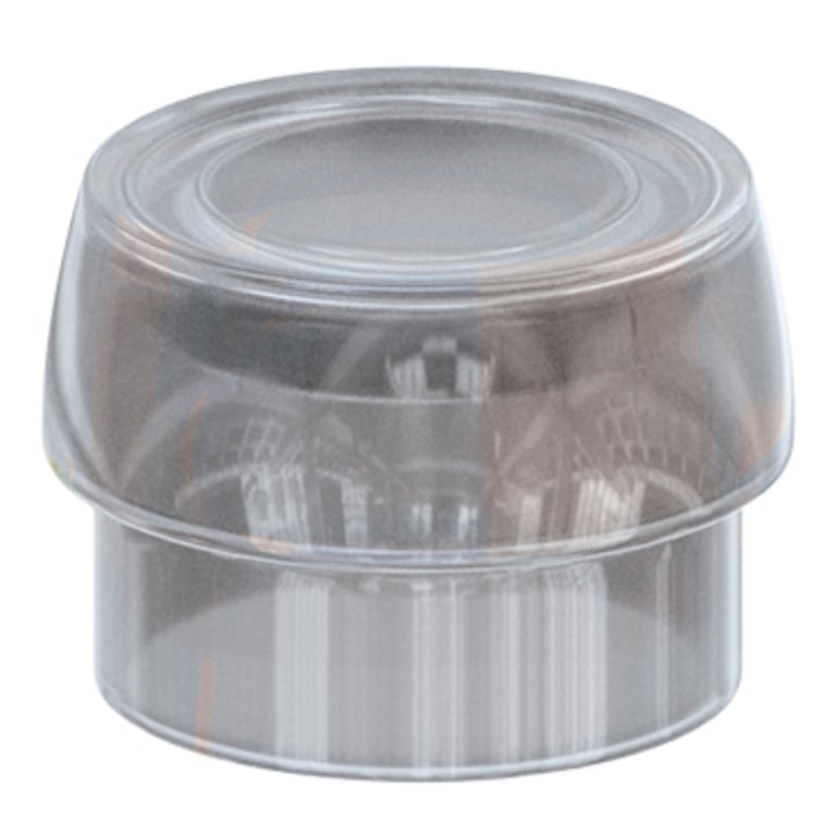 DSI Ball Attachment Retention Cap, 1.8mm, Micro, Clear, Standard, 1/Pk. Delivers 1.3kg standard