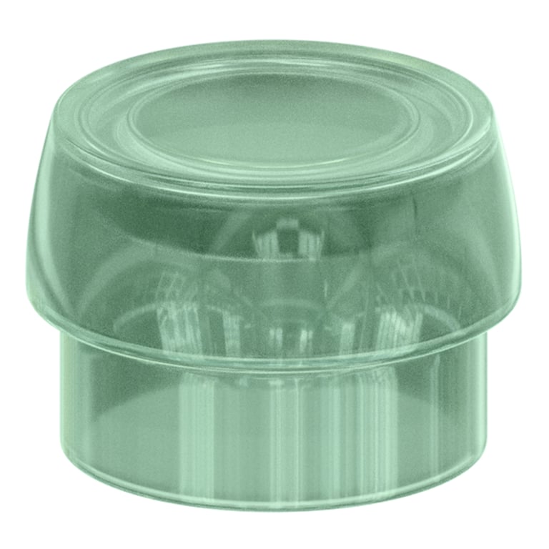 DSI Ball Attachment Retention Cap, 2.5mm, Green, Very Elastic, 1/Pk. Delivers a 0.35kg retention