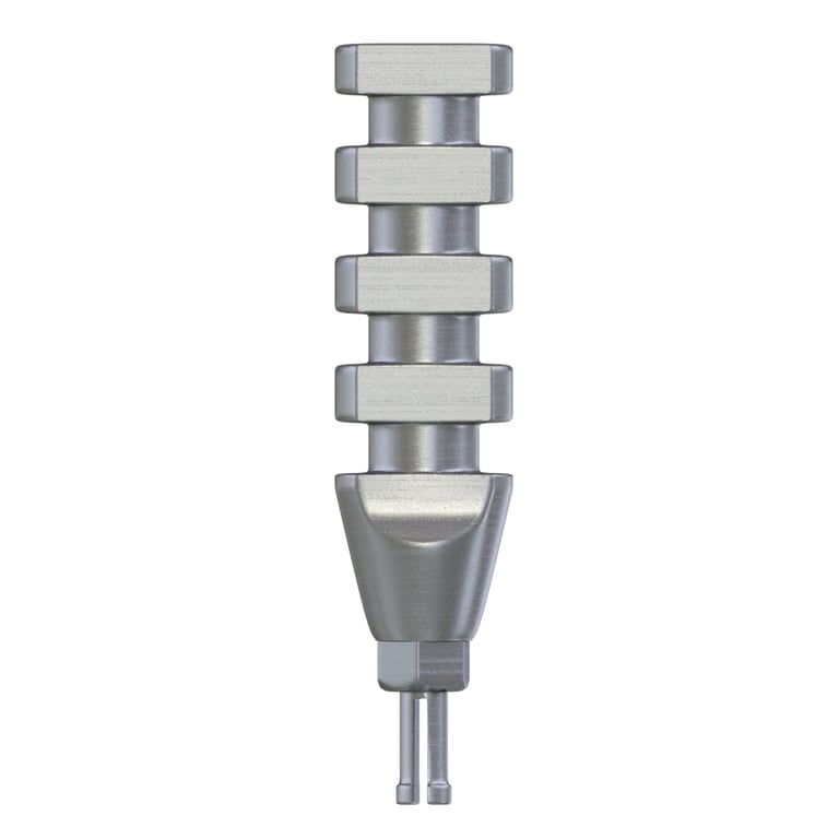 DSI Click Impression Transfer, Long, Conical Connection RP Ø4.3-5.0mm, Stainless Steel, 1/Pk