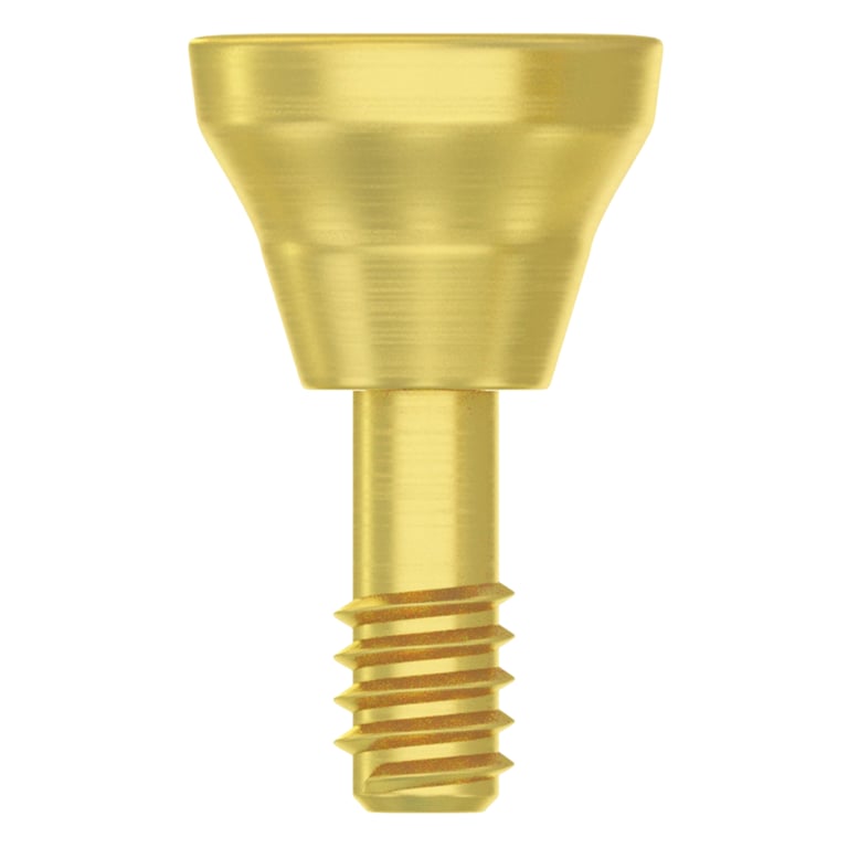 DSI Concave 2mm Titanium Healing Cap, Conical NP Ø3.5mm, NobelActive Compatible, 1/Pk. Creates