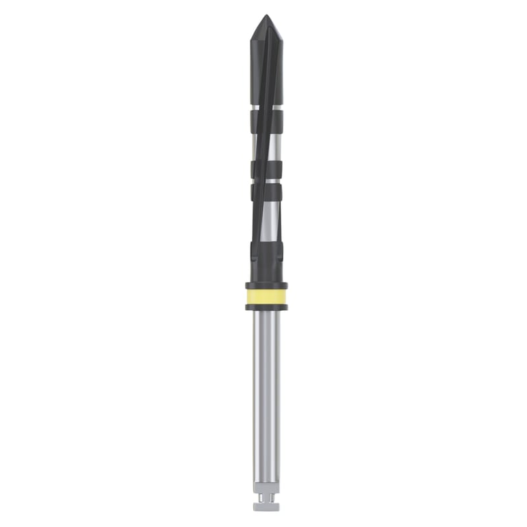 DSI DLC Stainless Steel Cylindrical Drill, RA, 2.5 x 16mm, 1/Pk. Secures efficiently