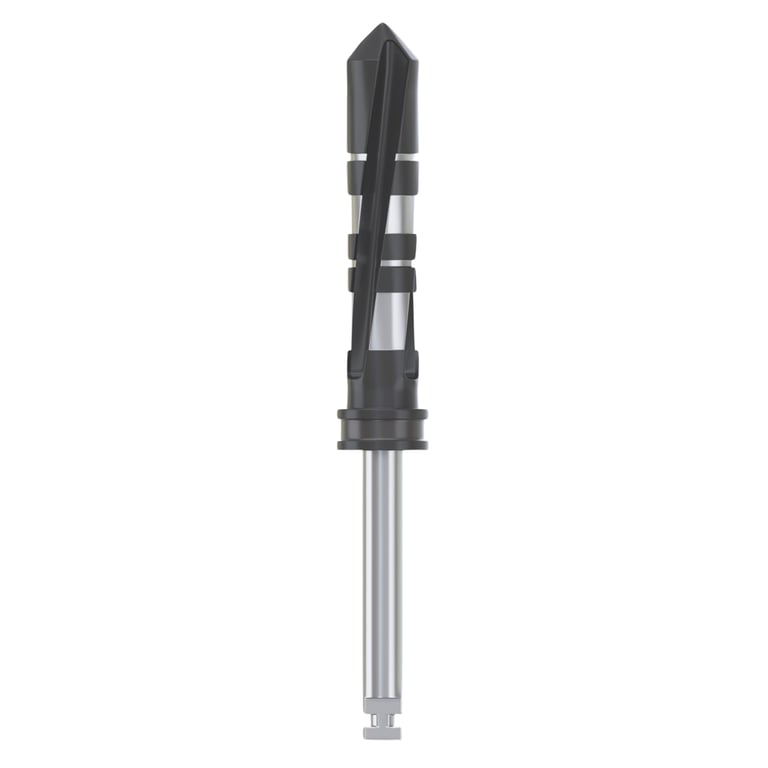 DSI DLC Stainless Steel Cylindrical Drill, RA, 4.0 x 16mm, 1/Pk. Secures efficiently