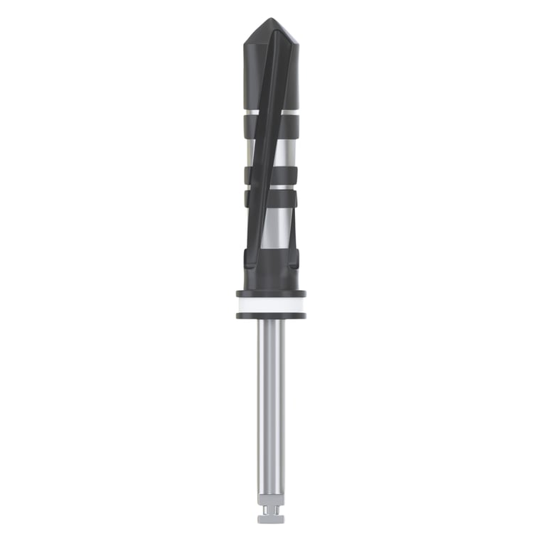 DSI DLC Stainless Steel Cylindrical Drill, RA, 4.5 x 16mm, 1/Pk. Secures efficiently