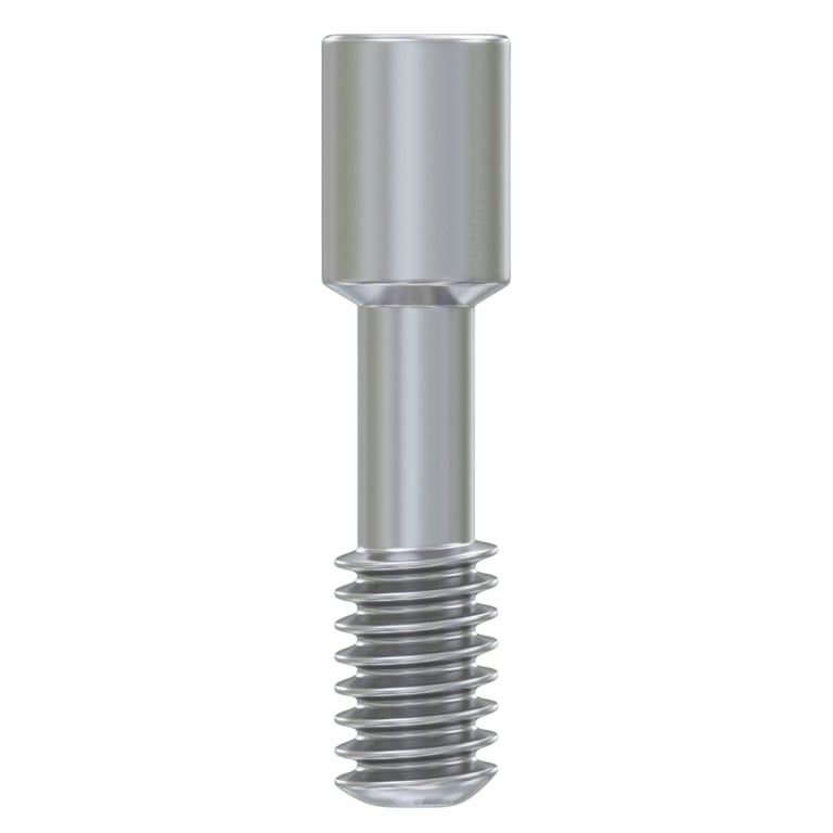 DSI Dynamic Screw for Angulated Ti-Base Abutment, 0.5-2.0mm Collar, 1/Pk. Secures angulated