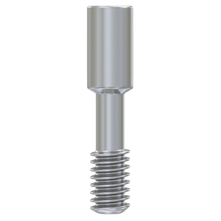 DSI Dynamic Screw for Angulated Ti-Base Abutment, 3.0mm Collar, 1/Pk. Secures angulated Ti-base