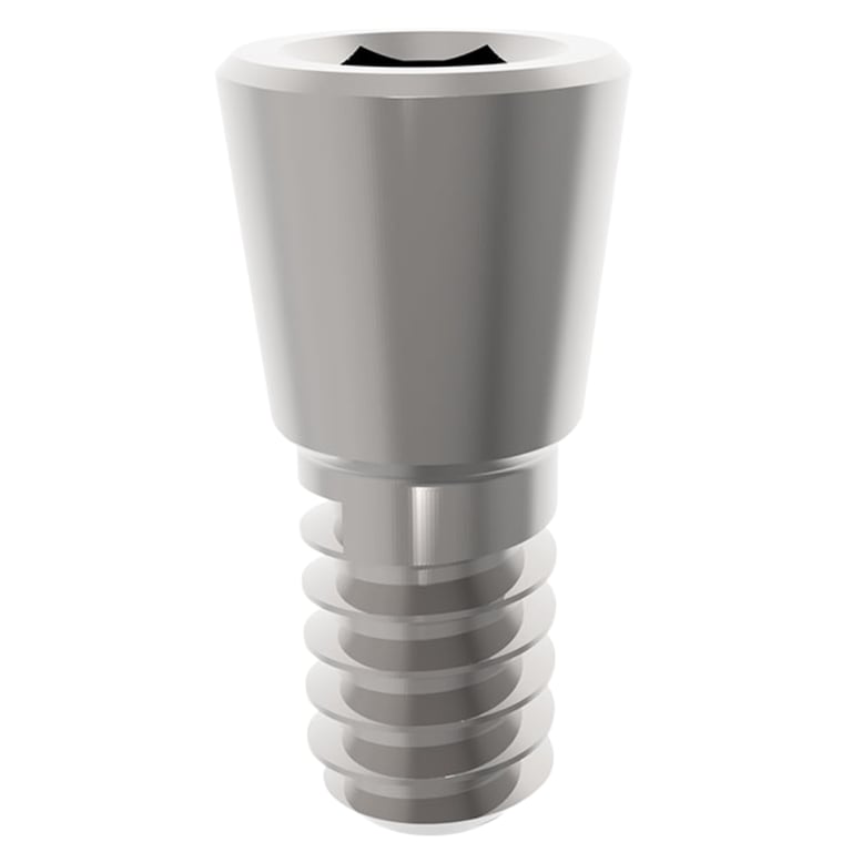 DSI EvoConnect Titanium Connection Screw, M1.6 Multi Unit Rosen Compatible, 1/Pk. Facilitates