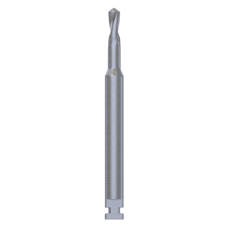 DSI GBR Ø1.2mm Stainless Steel Pilot Initial Drill, 7mm Working Length, Latch-Type RA, 1/Pk. Cuts
