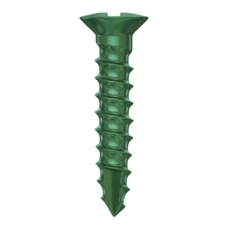 DSI GBR Ø1.4 x 6.0mm Titanium Bone Screw, Phillips Connection, 5/Pk. Secures titanium mesh