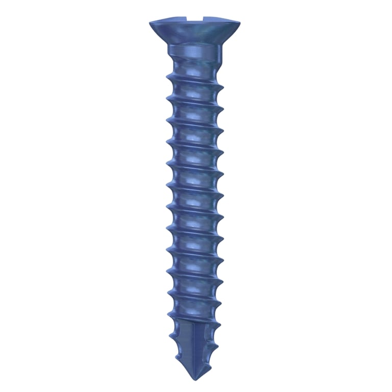 DSI GBR Ø1.6 x 10.0mm Titanium Bone Screw, Phillips Connection, 5/Pk. Secures titanium mesh