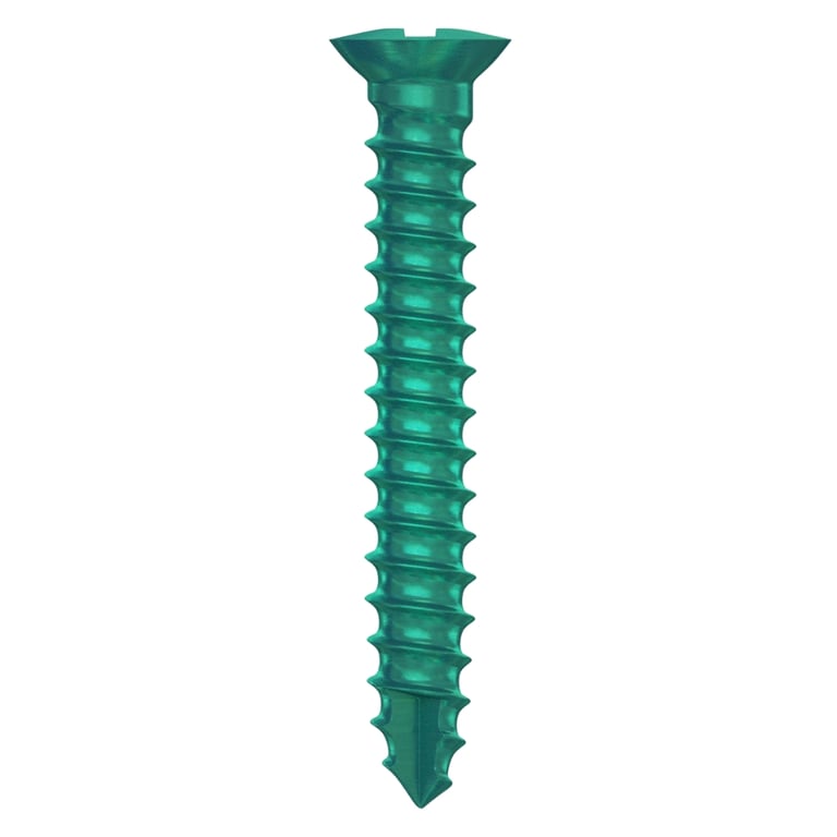DSI GBR Ø1.6 x 12.0mm Titanium Bone Screw, Phillips Connection, 5/Pk. Secures titanium mesh