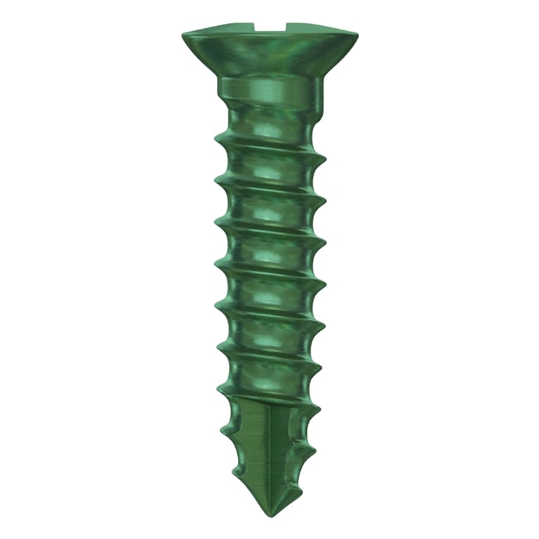 DSI GBR Ø1.6 x 6.0mm Titanium Bone Screw, Phillips Connection, 5/Pk. Secures titanium mesh