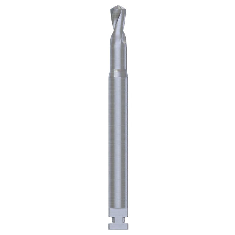 DSI GBR Ø1.8mm Stainless Steel Pilot Initial Drill, 7mm Working Length, Latch-Type RA, 1/Pk. Cuts