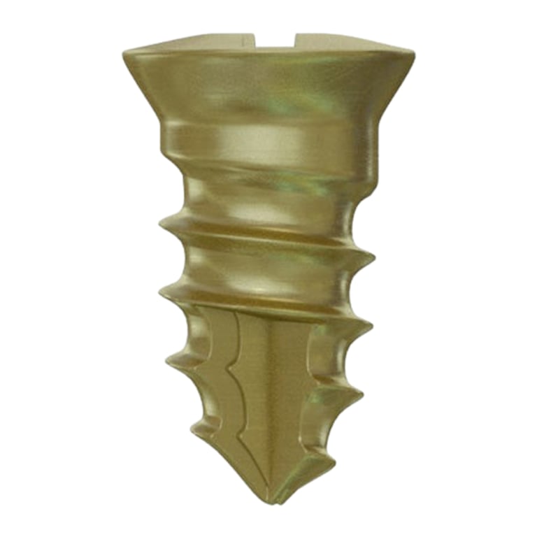 DSI GBR Ø2.0 x 3.0mm Titanium Bone Screw, Phillips Connection, 5/Pk. Secures titanium mesh
