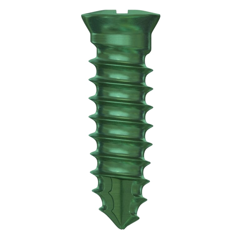 DSI GBR Ø2.0 x 6.0mm Titanium Bone Screw, Phillips Connection, 5/Pk. Secures titanium mesh