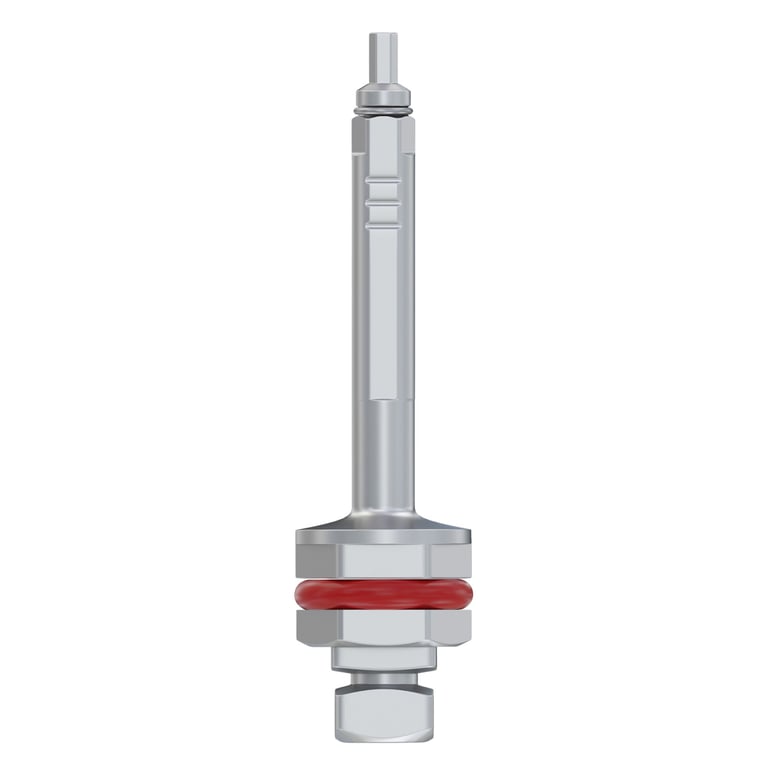 DSI Mountless Implant Ratchet Driver, Clip-On Retention, 15mm, Stainless Steel, 1/Pk. Clips onto