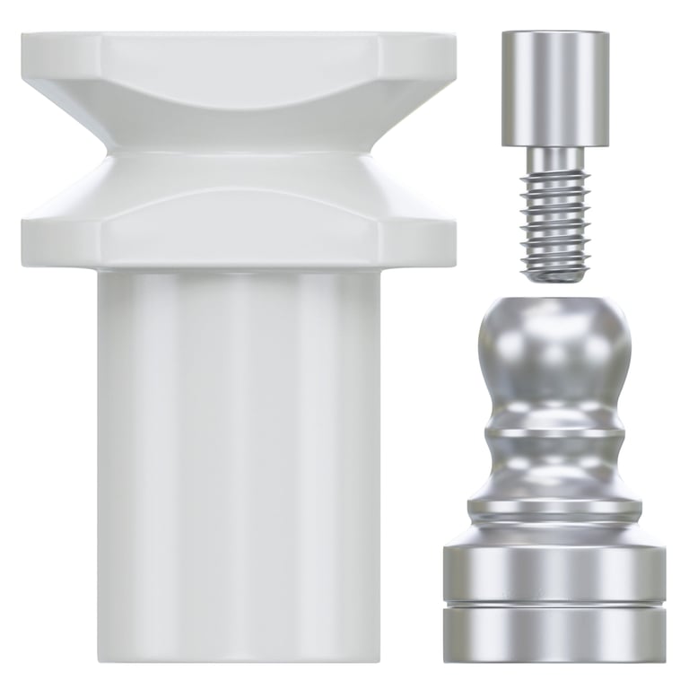DSI Multi-Unit M1.4 Titanium Impression Transfer, Closed Tray, Single Kit. Includes: 1 x Trasnfer