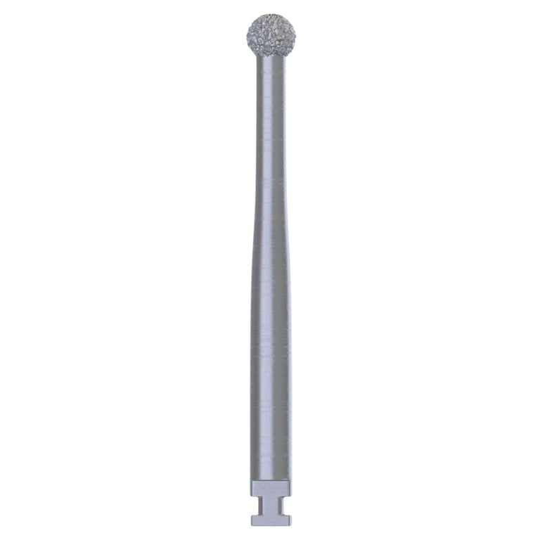DSI Nano-Diamond Coated Degranulation Bur, Ø3.0mm, 1/Pk. Removes soft tissue remnants, root