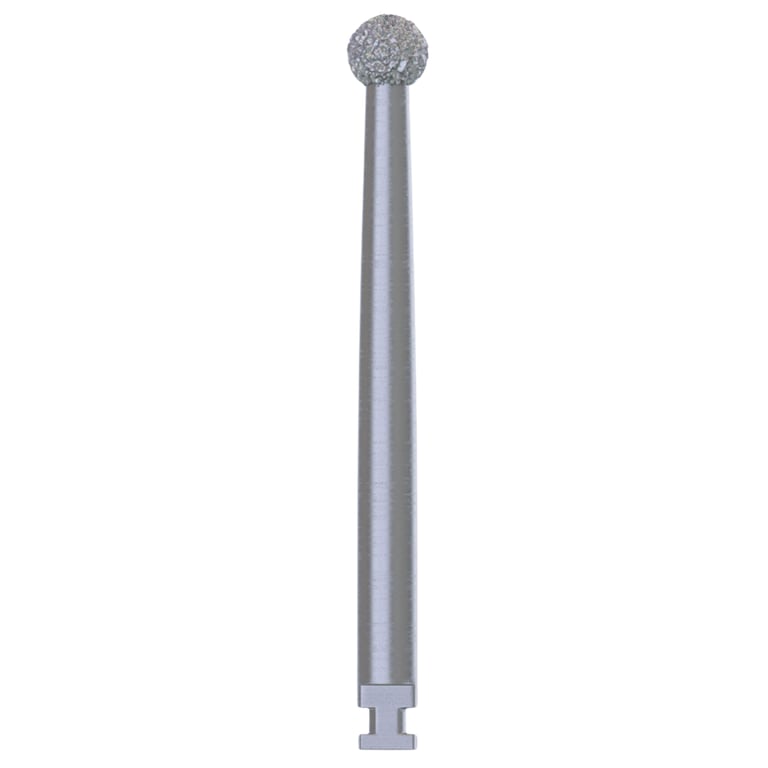 DSI Nano-Diamond Coated Degranulation Bur, Ø3.5mm, 1/Pk. Removes soft tissue remnants, root