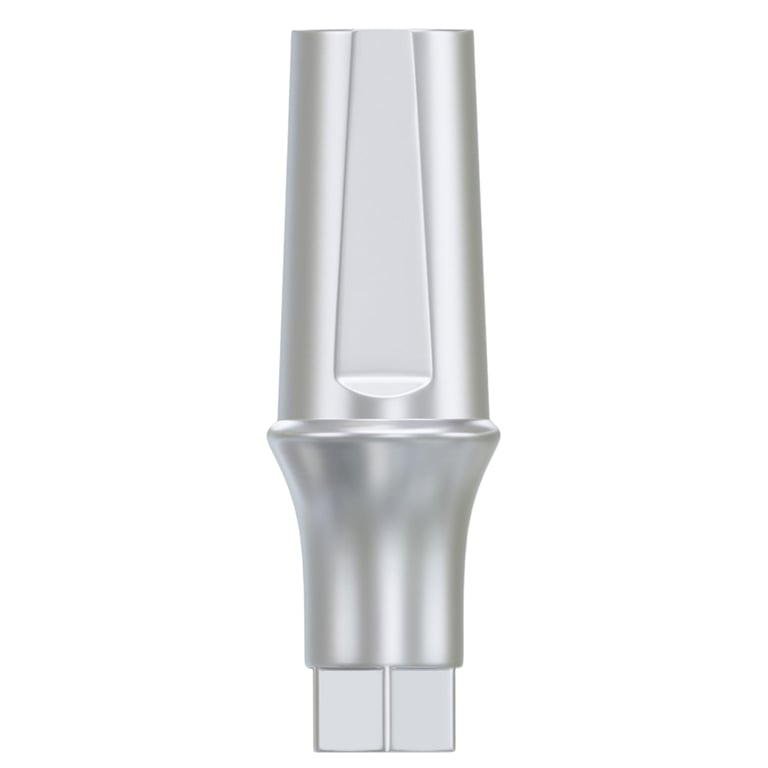 DSI 4.0mm Titanium Anatomic Abutment w/Fixation Screw, Regular Ø2.5mm, Hiossen ET Compatible