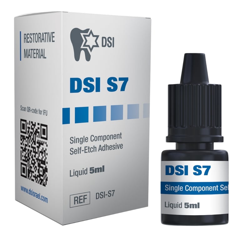 DSI Self Etch Bonding Agent S7, 5ml Bottle, 1/Pk. Single-step self-etch adhesive combines etching