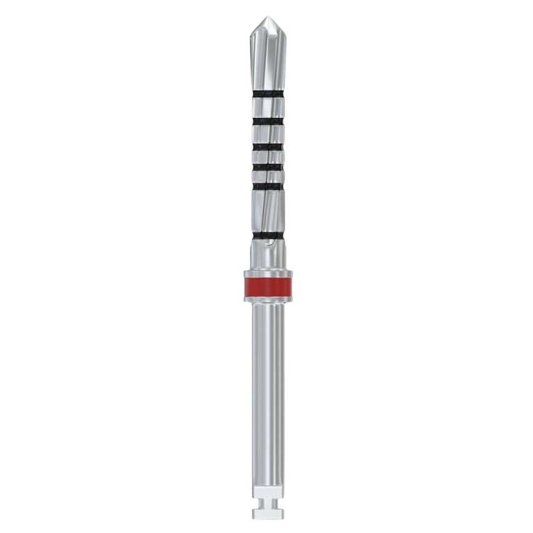 DSI Stainless Steel Cylindrical Drill, RA, 2.8 x 16mm, 1/Pk. Secures efficiently to contra-angle
