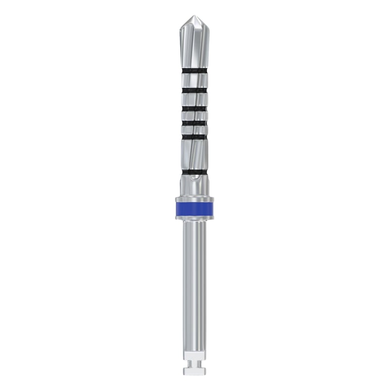 DSI Stainless Steel Cylindrical Drill, RA, 3.2 x 16mm, 1/Pk. Secures efficiently to contra-angle
