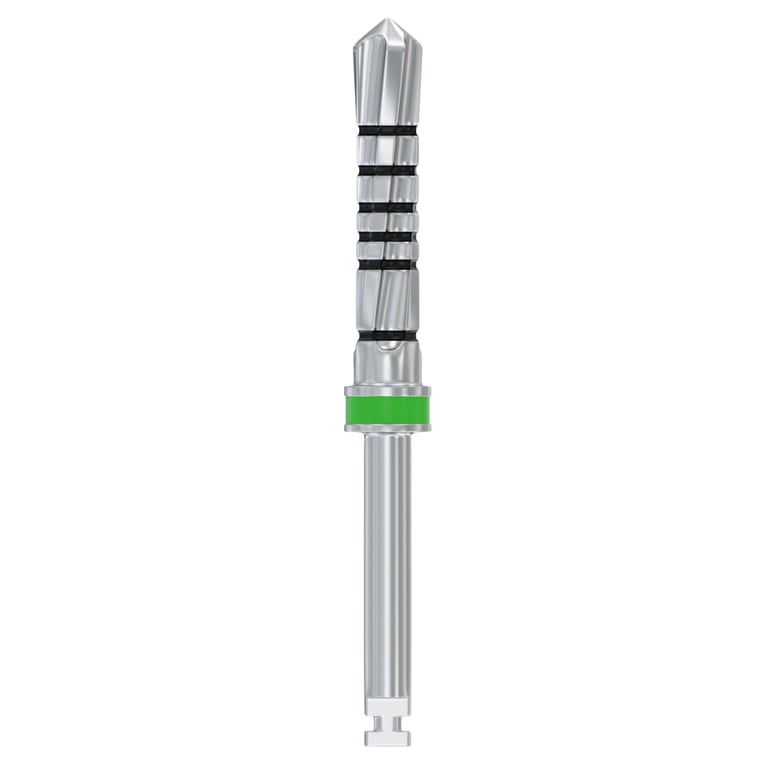DSI Stainless Steel Cylindrical Drill, RA, 3.65 x 16mm, 1/Pk. Secures efficiently to contra-angle
