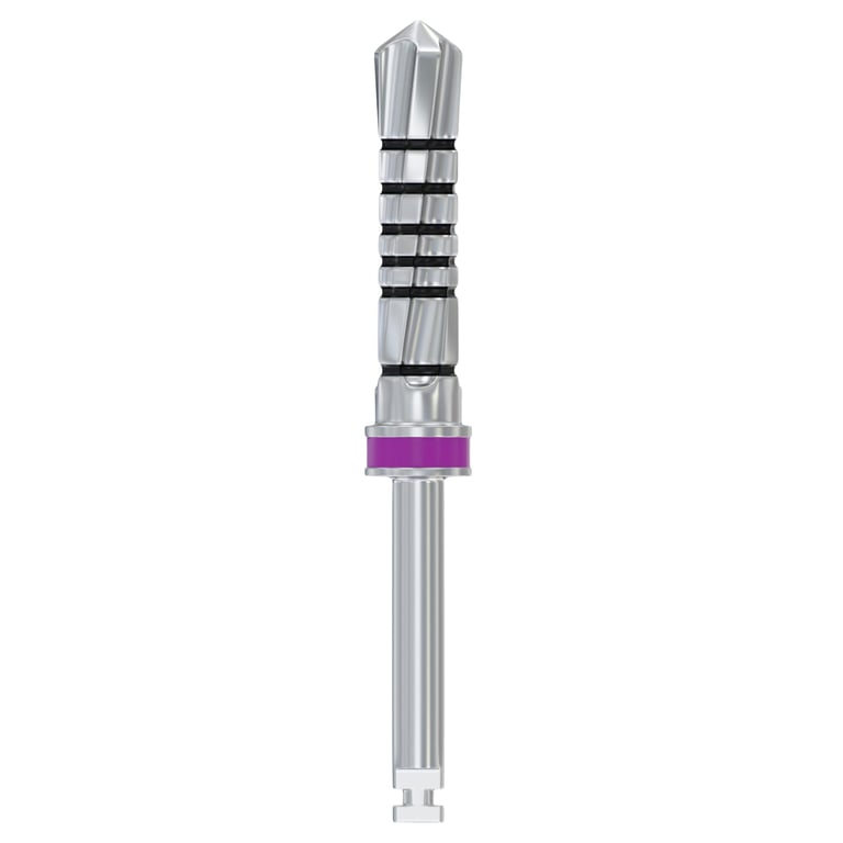 DSI Stainless Steel Cylindrical Drill, RA, 4.2 x 16mm, 1/Pk. Secures efficiently to contra-angle