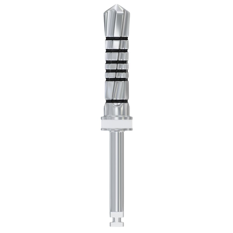 DSI Stainless Steel Cylindrical Drill, RA, 4.5 x 16mm, 1/Pk. Secures efficiently to contra-angle