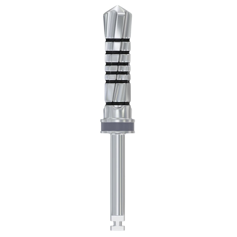 DSI Stainless Steel Cylindrical Drill, RA, 4.8 x 16mm, 1/Pk. Secures efficiently to contra-angle