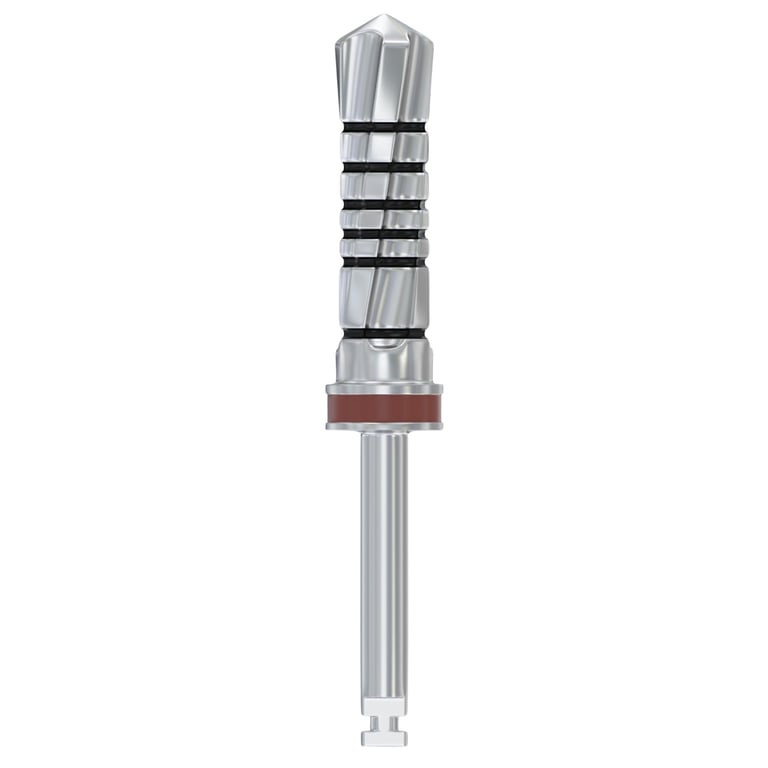 DSI Stainless Steel Cylindrical Drill, RA, 5.0 x 16mm, 1/Pk. Secures efficiently to contra-angle