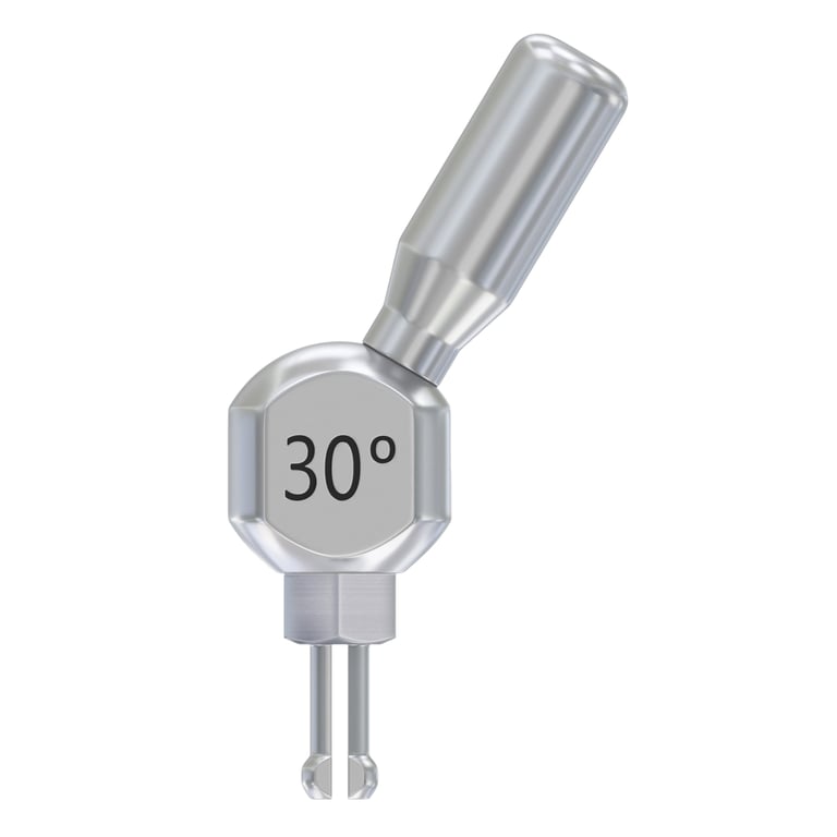 DSI Stainless Steel Multi-Unit Angulation Gauge Clip, 30°, 1/Pk. Determines accurate angulation