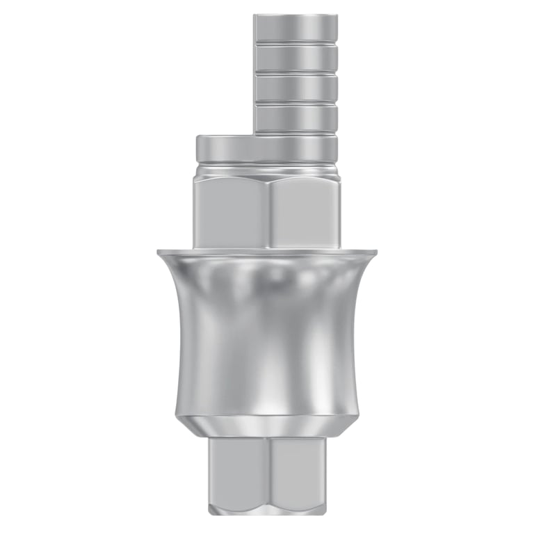 DSI Ti-Base Ø2.42mm Internal Hex Angulated Abutment, 4.0mm GH, 25°, Non-Rotational, 1/Pk