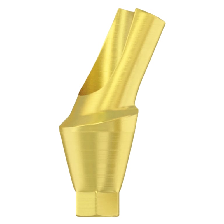 DSI Titanium Anatomic RP Ø4.3mm Angulated Abutment, 3.0mm GH, 25°, NobelActive Compatible, 1/Pk