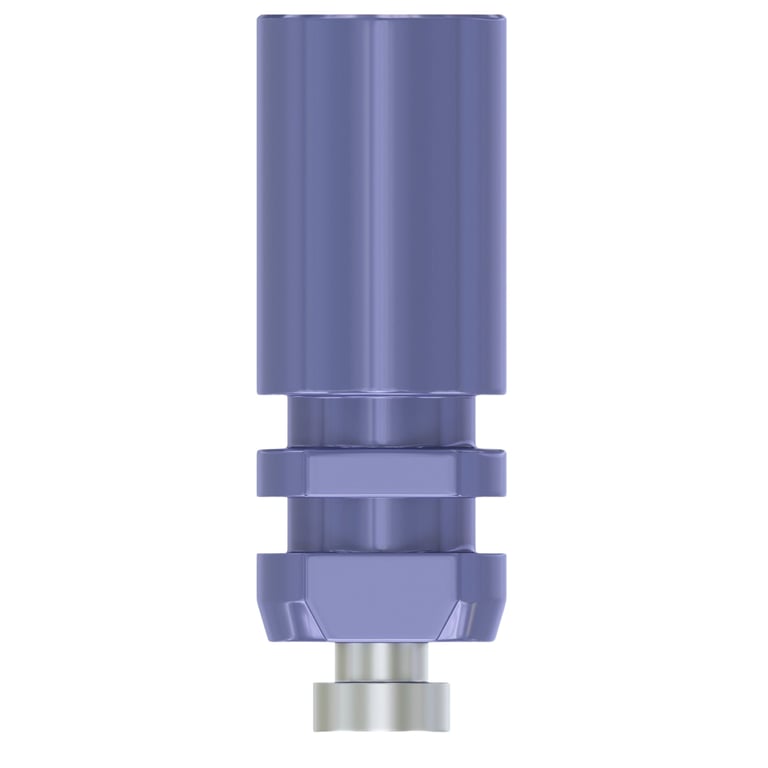 DSI Titanium Digital Implant Analog w/Screw, Nobel Active 5.5 WP Compatible, Blue, 1/Pk