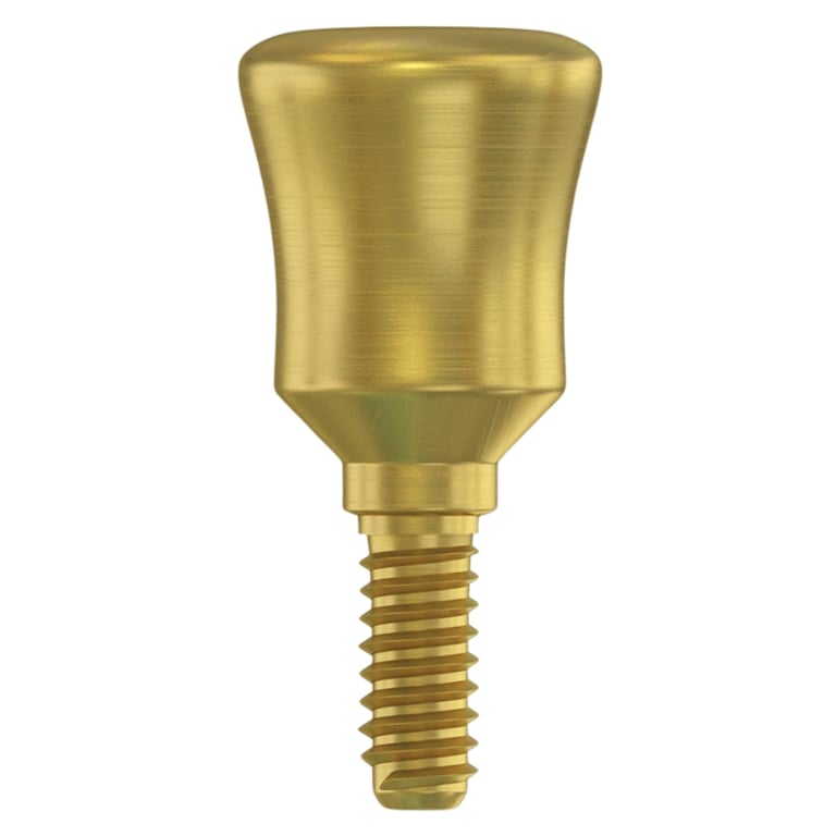 DSI 4.0mm Titanium Grade 5 Standard Concave Healing Cap, Regular Platform Ø2.42mm, 1/Pk. Designed