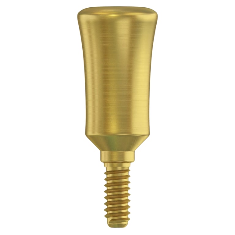 DSI 6.0mm Titanium Grade 5 Standard Concave Healing Cap, Regular Platform Ø2.42mm, 1/Pk. Designed