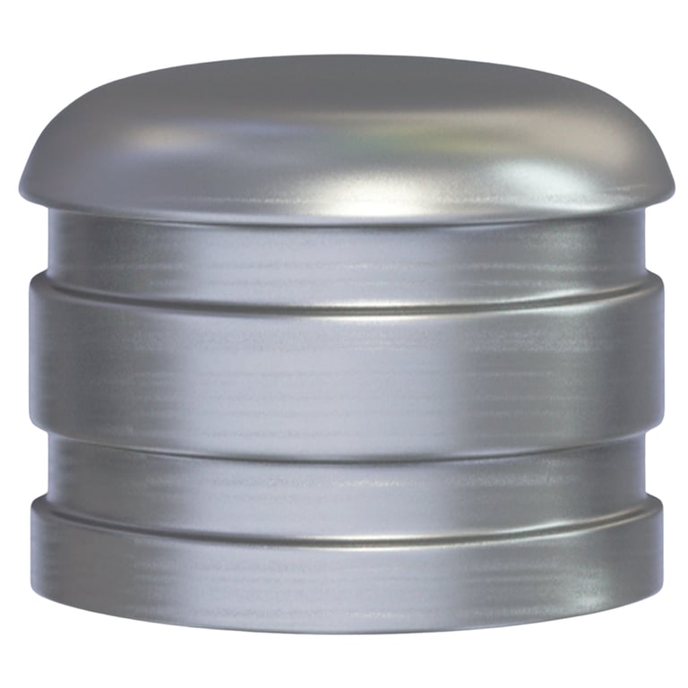DSI Titanium Housing, Micro 1.8mm Ball Attachment, 1/Pk. Precision-machined titanium alloy