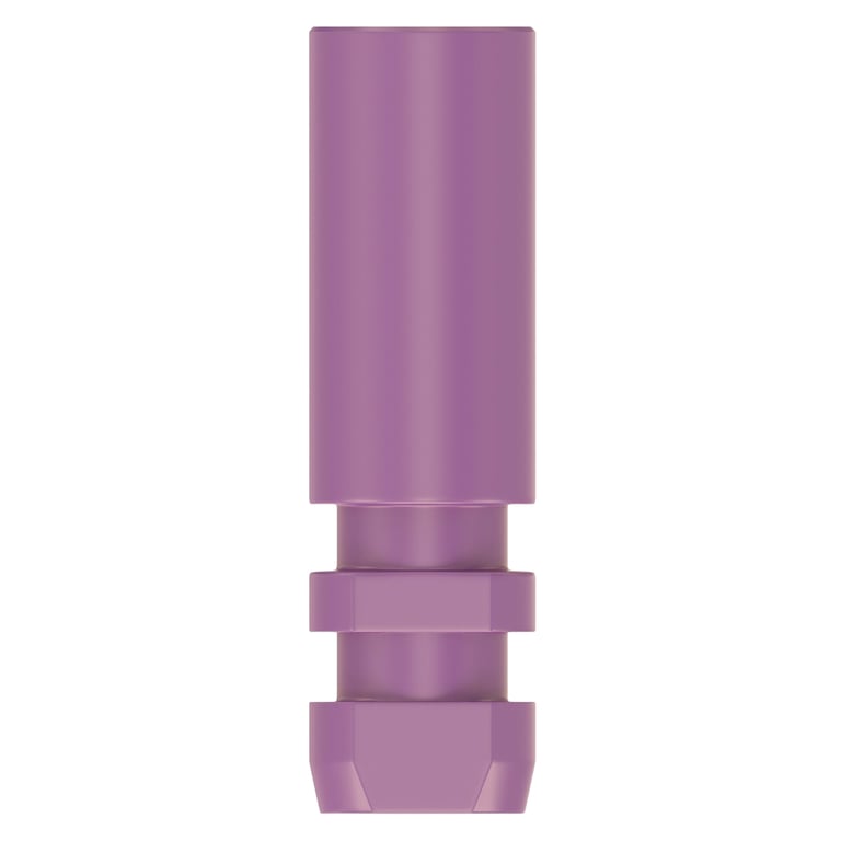 DSI Titanium Implant Analog, 3i Biomet Certain Narrow Platform Compatible, Purple, 1/Pk