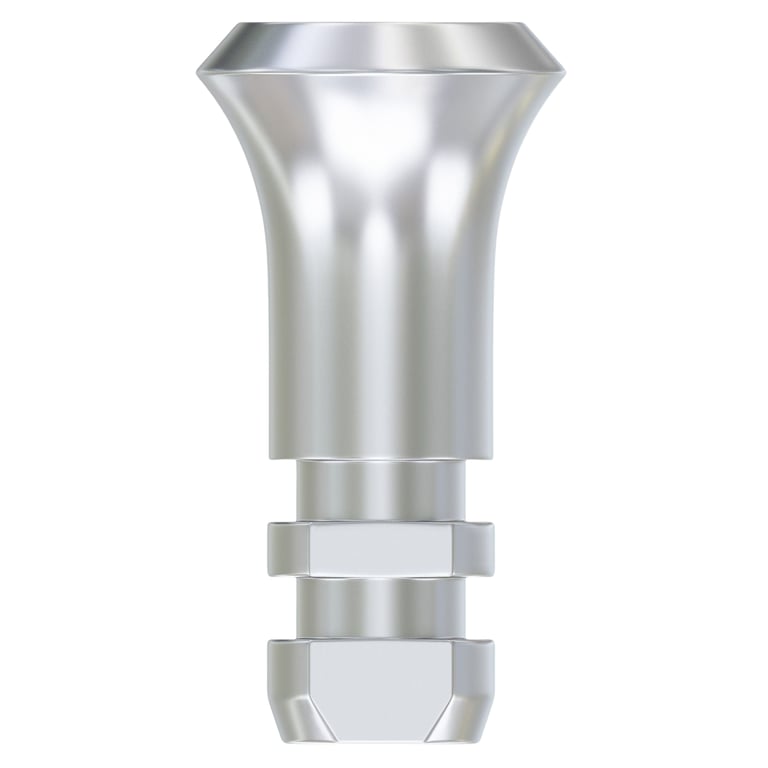 DSI Titanium Implant Analog, Straumann Tissue Level, Wide Neck Platform 6.5mm, 1/Pk. Replicates