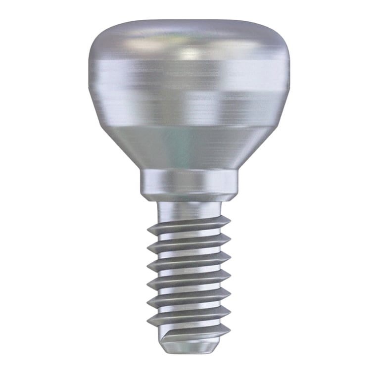 DSI 2.0mm Titanium Healing Cap, Regular Platform Ø2.42mm, 1/Pk. Designed for sealing implants