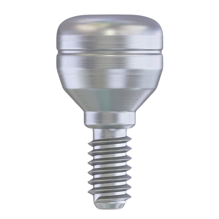 DSI 3.0mm Titanium Healing Cap, Regular Platform Ø2.42mm, 1/Pk. Designed for sealing implants