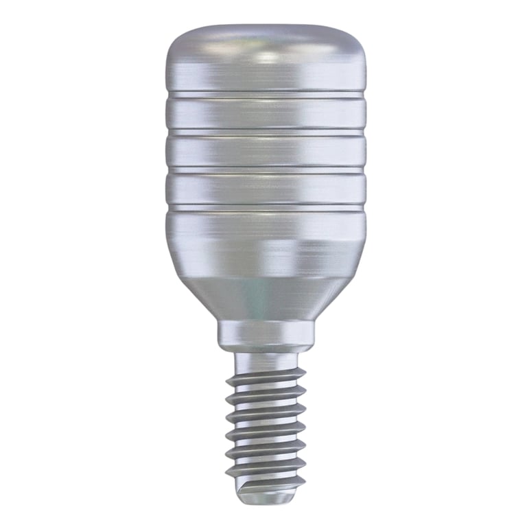 DSI 6.0mm Titanium Healing Cap, Regular Platform Ø2.42mm, 1/Pk. Designed for sealing implants