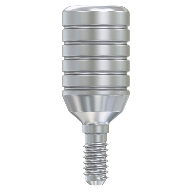 DSI 7.0mm Titanium Healing Cap, Regular Platform Ø2.42mm, 1/Pk. Designed for sealing implants