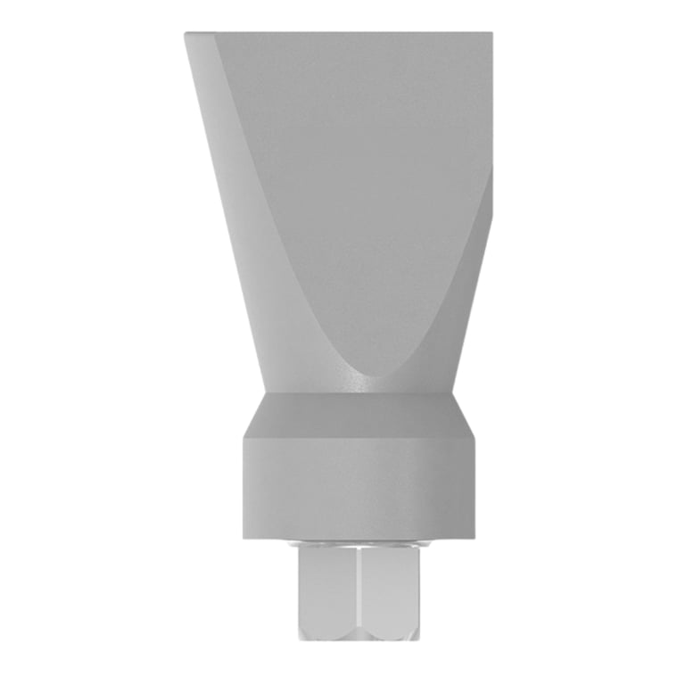 DSI Titanium Scan Post, MIS MW Compatible, Internal Hexagon, Wide Platform, 10mm, 1/Pk. Supports