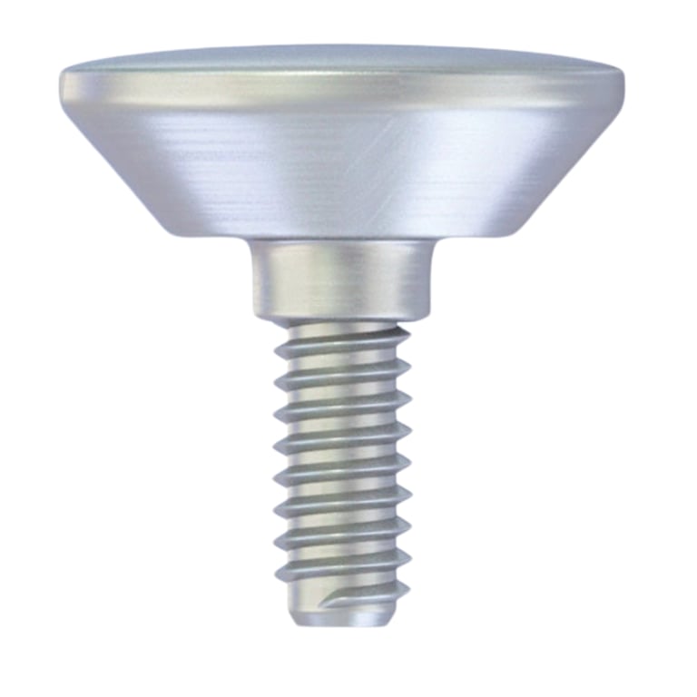 DSI 2.0mm Titanium Standard Wide Healing Cap, Ø5.5mm Body, Regular Platform Ø2.42mm, 1/Pk