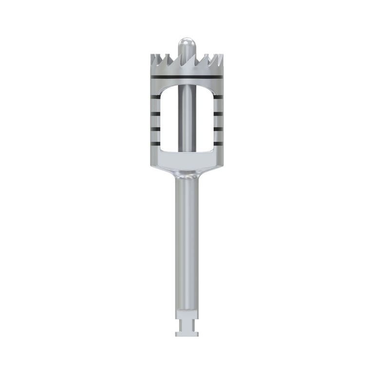 DSI Trephine Bone Ring Drill, Ø 7.0 mm with Guide, Single Drill. Height: 32 mm