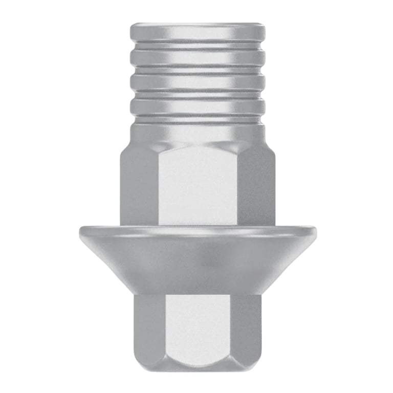 DSI Ti-Base Ø4.5mm Titanium Straight Abutment w/Screw, 0.5mm GH, Internal Hex RP, 1/Pk. Machined